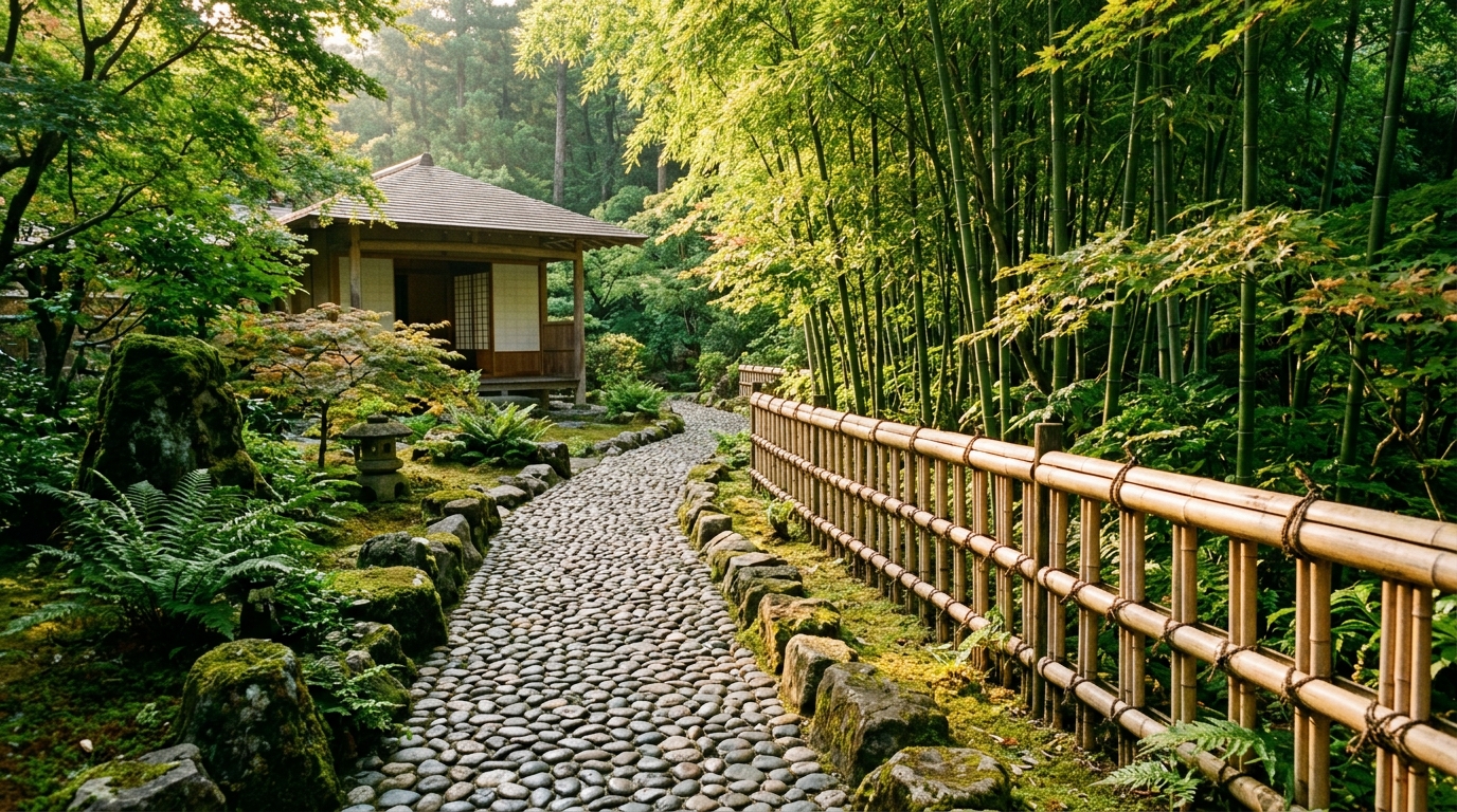 Taman Bambu dan Ketenangan Batin